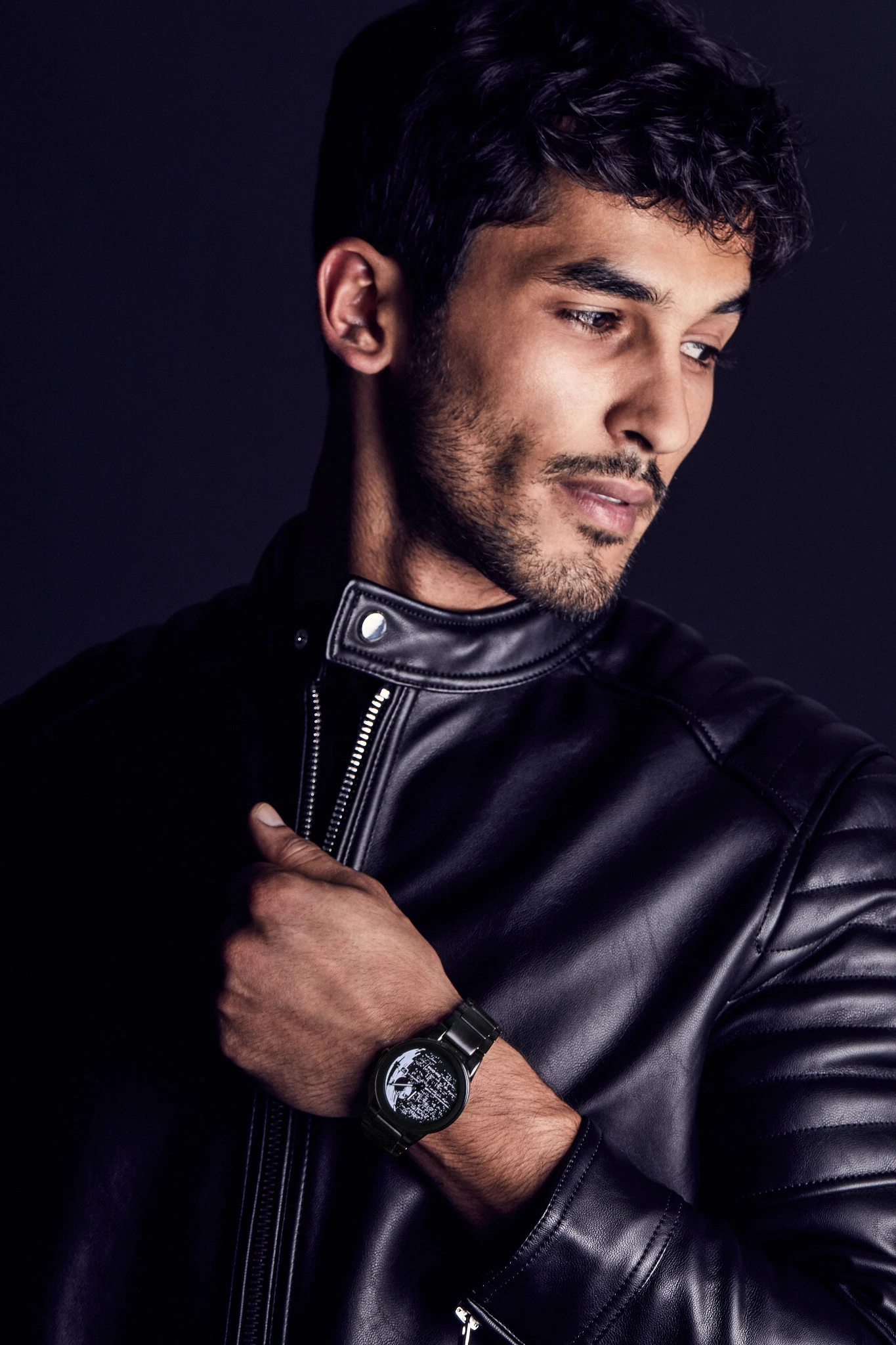 Death Star Black Dial Stainless Steel Bracelet AU1067-52W | CITIZEN